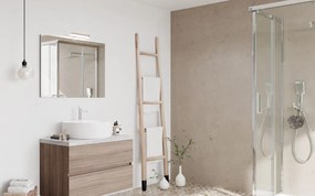 Set lemn masiv alb Mobilier Baie Carter Lucios