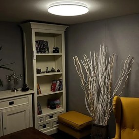 Plafonieră LED dimabilă LED/48W/230V 2700-6500K Wi-Fi Tuya + telecomandă