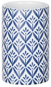 Suport din ceramică pentru periuțe Wenko Lorca, albastru