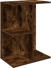 vidaXL Noptiera stejar afumat 46,5x29x61 cm Lemn prelucrat