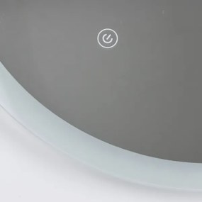 Brilagi - Oglindă de baie LED LECCO, 25W/230V, 50x80 cm, IP44, CRI 90, dimabilă + CCT