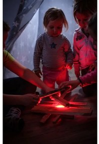 Ledlenser KIDCAMP6 RAINBOW - Lampă LED portabilă cu intensitate reglabilă, alimentare 3xAAA, IP44, albastru