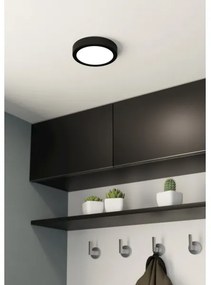 Eglo 900637 - Plafonieră LED pentru baie FUEVA LED/11W/230V IP44, neagră
