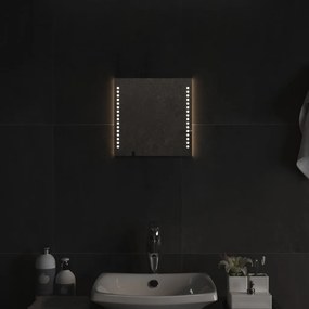 Oglinda cu LED de baie, 30x30 cm 1, 30 x 30 cm