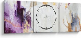 Tablou - Abstract (cu ceas) (90x30 cm)