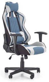 Scaun gaming Cayman albastru/gri