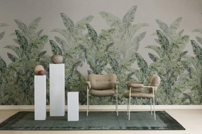 Tapet Jungle Pearl, Beige, Rebel Walls