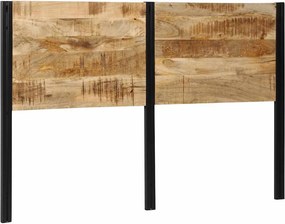 vidaXL Tăblie 160 cm lemn masiv de mango și fier