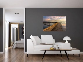 Tablou - e malul lacului Obersee (90x60 cm)