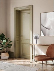 Veioza, Lampa de masa LED stil modern NOSTOS gri fumuriu