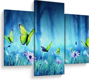 Tablou - Poiană mistică de pădure (90x60 cm)