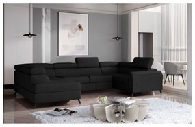 Colțar Escada 336cm negru