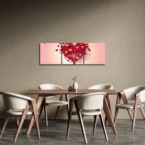 Tablou - Copacul (cu ceas) (90x30 cm)