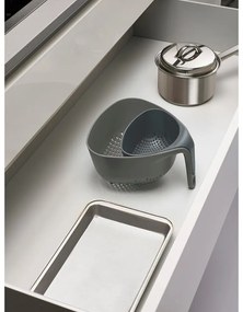 Strecurătoare compactă Joseph Joseph Colanders, gri