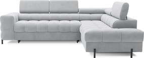 Colțar lemn masiv Ferry Extensibil Material Paros 05, 276 × 72 × 200 cm