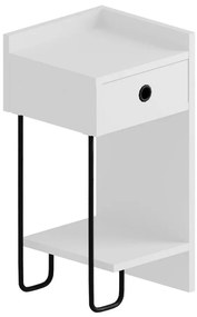 Noptieră SONY albă