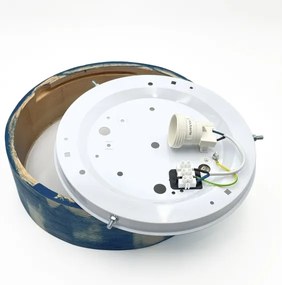 Brilagi - Plafonieră PINO 1xE27/15W/230V pin/albastru Ø 27,5 cm