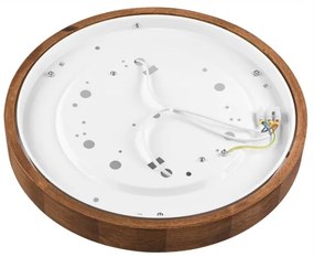 Plafonieră LED Brilagi CARVALHO SLIM 2xE27/60W/230V stejar cireș d. 37 cm