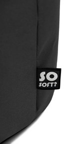 Fotoliu puf pentru copii roșu Dot M – So Soft?