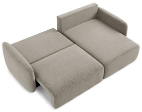 Colțar bej extensibil/cu spațiu de depozitare (cu colț pe partea dreaptă) Kalena – Makamii