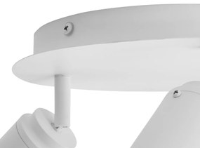 Spot modern pentru baie alb cu 3 lumini IP44 - Ducha