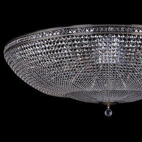 Plafoniera XXXL cristal Bohemia MILADA dia 2000 Nickel