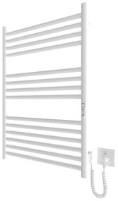 Radiator portprosop HF GREENWICH 170W/230V 77x53 cm alb rotund