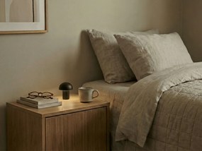 Lampă de masă LED FUNGHI 11,2 cm, neagra