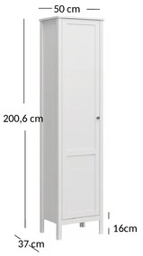 Raft Olna 1D (alb). 1053151