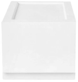 Cutie de depozitare modulară Wave Junior Snow fără roți 43,4 x 27,2 x 22 cm, Îngust - 1 sertar