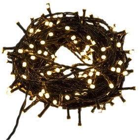 Immax NEO 07756L - Ghirlandă LED RGBW de exterior, 400 LED-uri, 10 moduri de iluminare, 43 m, IP44, Wi‑Fi (Tuya)