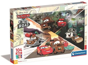 Disney Mașini Mater's Tall Tales Mater's Tall Tales puzzle maxi de 104 piese Clementoni
