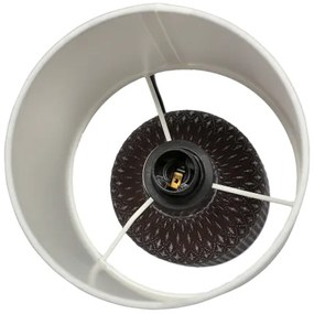 Lampă de masă INER 1xE14/40W/230V maro