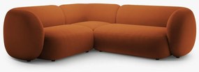 Coltar Kate 4 locuri catifea Salvador L252 cm
