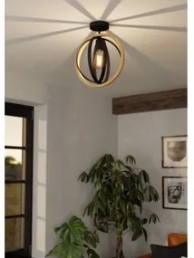 Plafoniera vintage 1 bec E27 BASIDON 43736 EGLO