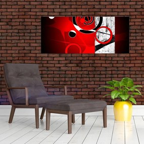 Tablou cu abstracție (120x50 cm)