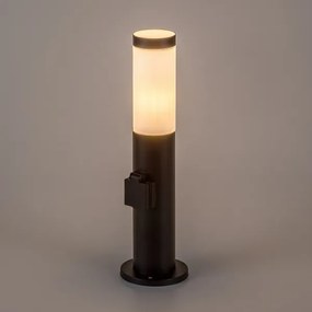 Rabalux 77194 - Lampă de exterior cu priză BLACK TORCH 1xE27/25W/230V IP44