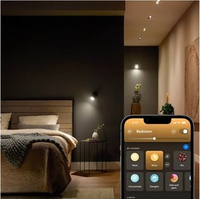Set de 4 becuri LED dimabile Philips Hue WA GU5,3/MR16/5,1W/12V 2200-6500K