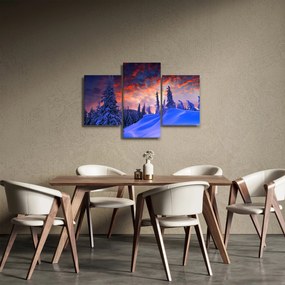 Tablou - Amurg dev iarnă (90x60 cm)