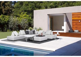 Măsuță de grădină rotundă din aluminiu ø 50 cm Ridley – Bizzotto