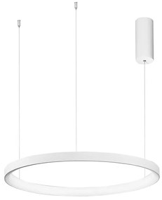 Lustra LED design modern circular PERTINO alba 48W NVL-9853683