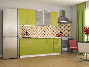 Bucatarie Marta Olive Luciu 200 CM