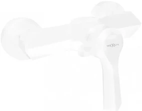 Mexen Sabre Baterie de dus, Albă - 72140-20