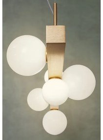 Lustră pe cablu GOJI Redo 01-2374 6xG9/28W/230V auriu