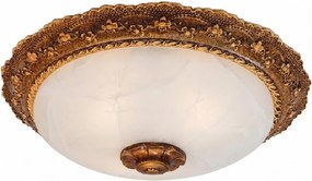 Brilagi - Lampă de tavan FRESCO 2xE27/40W/230V Ø 30 cm aurie