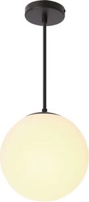 BRILAGI - Lustră suspendată pe cablu POLOS 1xE27/40W/230V Ø 20 cm neagră
