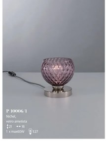 Veioza, Lampa de masa moderna design italian 10006 Amethyst