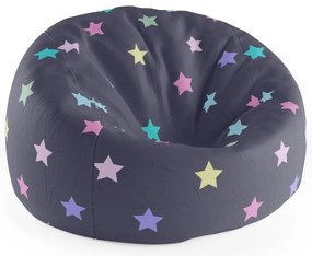 Sac de șezut Cocoon stele pe albastru, colorat