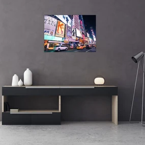 Tablou - New York Theather District (70x50 cm), în 40 de alte dimensiuni noi