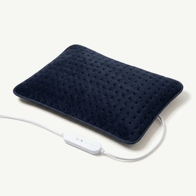 Perna electrica incalzita 60x38 cm pentru spate si ceafa, 4 trepte, oprire automata, lavabila, Gri